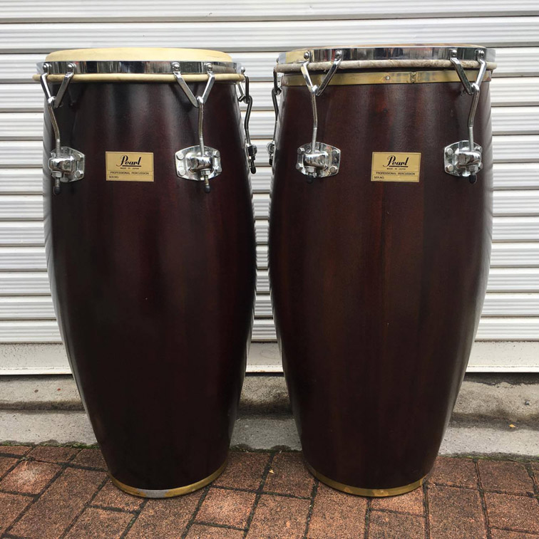 Pearl Vintage 80's Congas(Made In Japan)